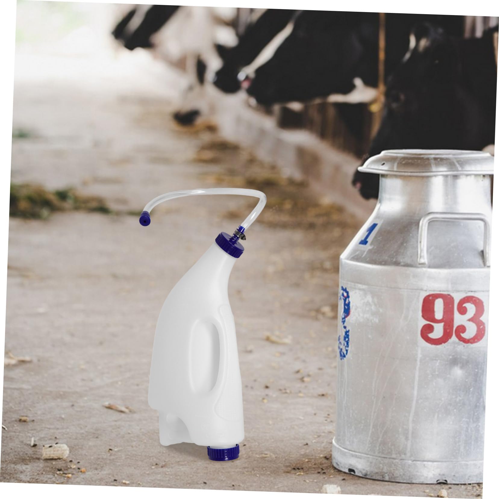 Toyvian Biberon Per Vitelli Biberon Portatile Per Alimentazione Del Latte Dei Vitelli Attrezzatura Per Alimentazione Di Piccoli Animali