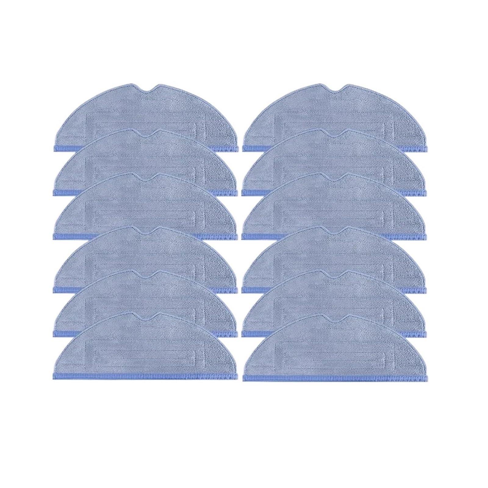 Jweinenl 12Pcs Robot Vacuum Accessories Mop Rags Parts，Compatible For Roborock,T7s T8 Plus S7 S7max S7maxv Ultra S70 S75 G10, Vacuum Mop Pad