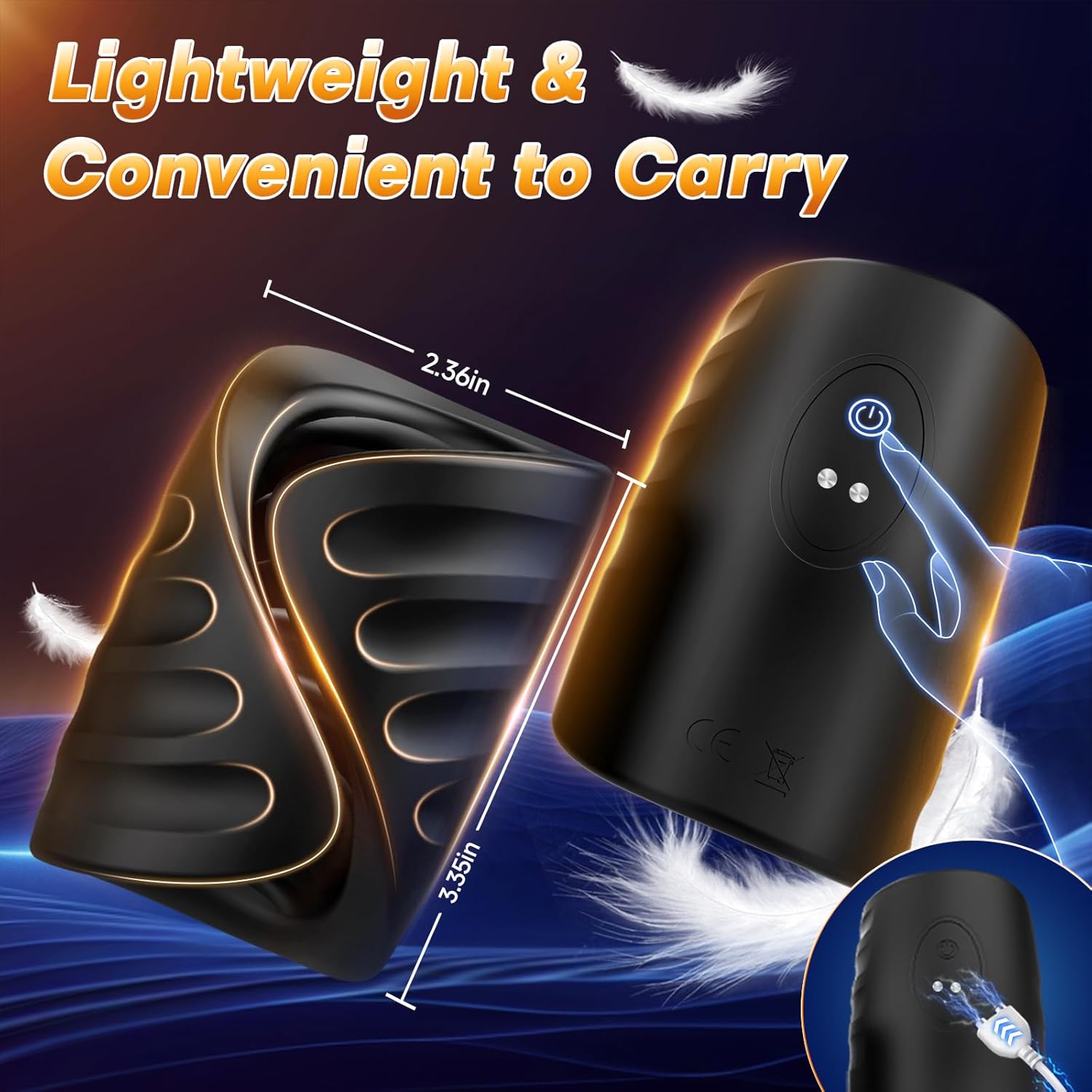 Male Sex Toys for Men - Male Masturbator Penis Training Vibrator with APP Control, Vibrating Sex Toy Strokers Glans Trainer Stimulator, Mens Sex Machine Masturbators Adult Sex Toys & Games