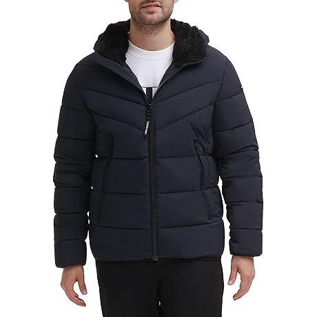 Calvin Klein Down Winter Stretch Puffer Coat