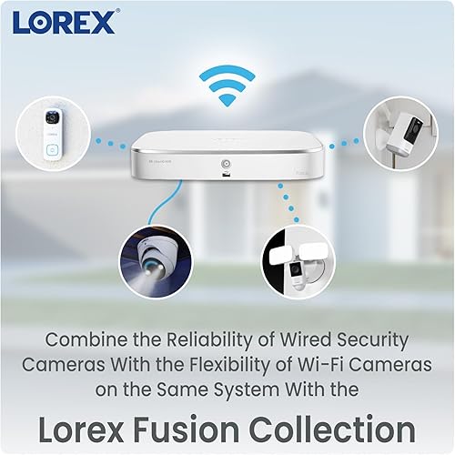 Miniatura 10 de Lorex Timbre de video WiFi 2K  Sistema de cámara de iluminación inteligente de seguridad con cable de vigilancia en el hogar  Requiere cableado de
