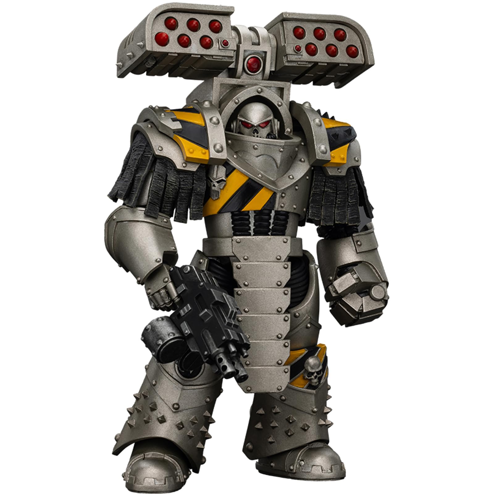JOYTOY Warhammer 40k lron Warriors Tyrant Siege Terminator with Rocket launcher 1/18 Action Figure Collect And Display Model