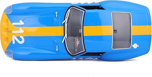 Miniatura 13 de Bburago 1962 Ferrari 250 GTO 1 Modelo de fundición a presión a escala 24, azul