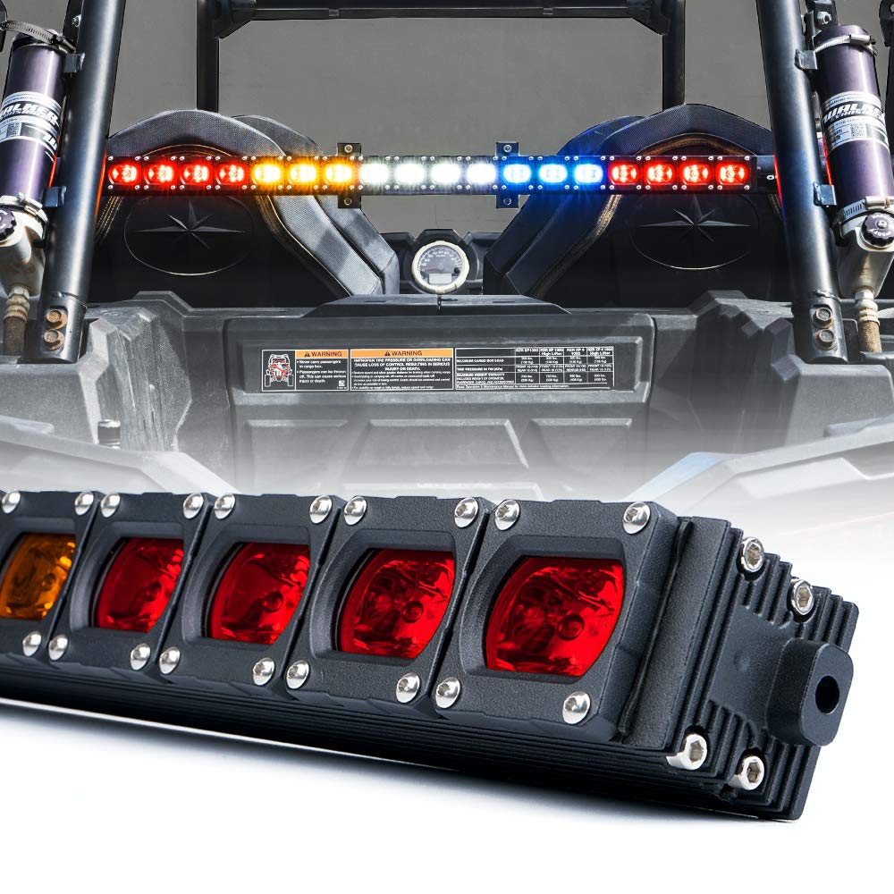 Buy Xprite 30" UTV Rear Chase Strobe Light Bar, HeavyDuty Offroad