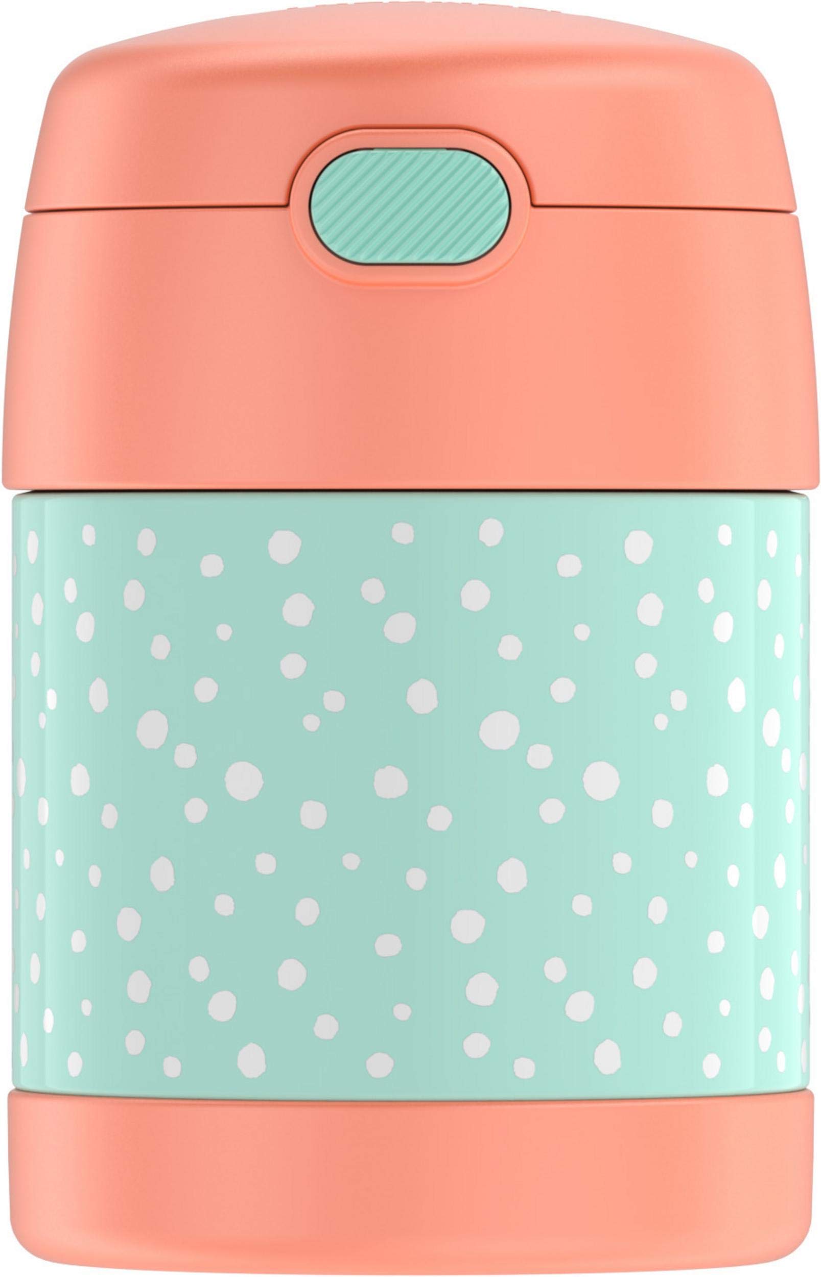 THERMOS FUNTAINER Kids Food Jar with Spoon, 10oz, Pastel Delight