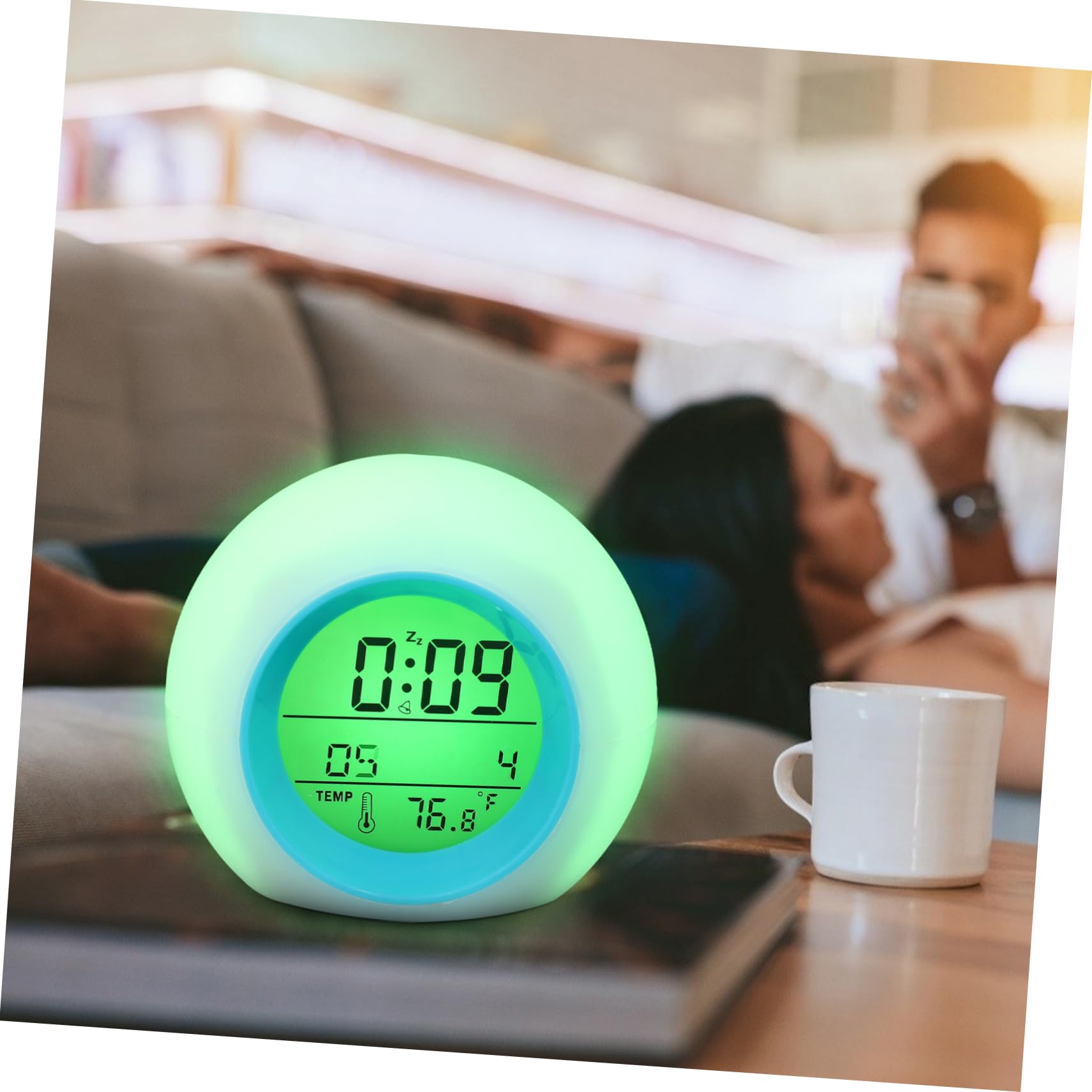 Ciieeo 3st Nachttischuhr Led-anzeige Uhr Uhren Stille Uhr Multifunktionsuhr Wecker Für Kinder Alarm Luke Leise Klein Nachtlichtuhr Reisewecker Bettschüttelwecker Kinderwecker Kinderuhr