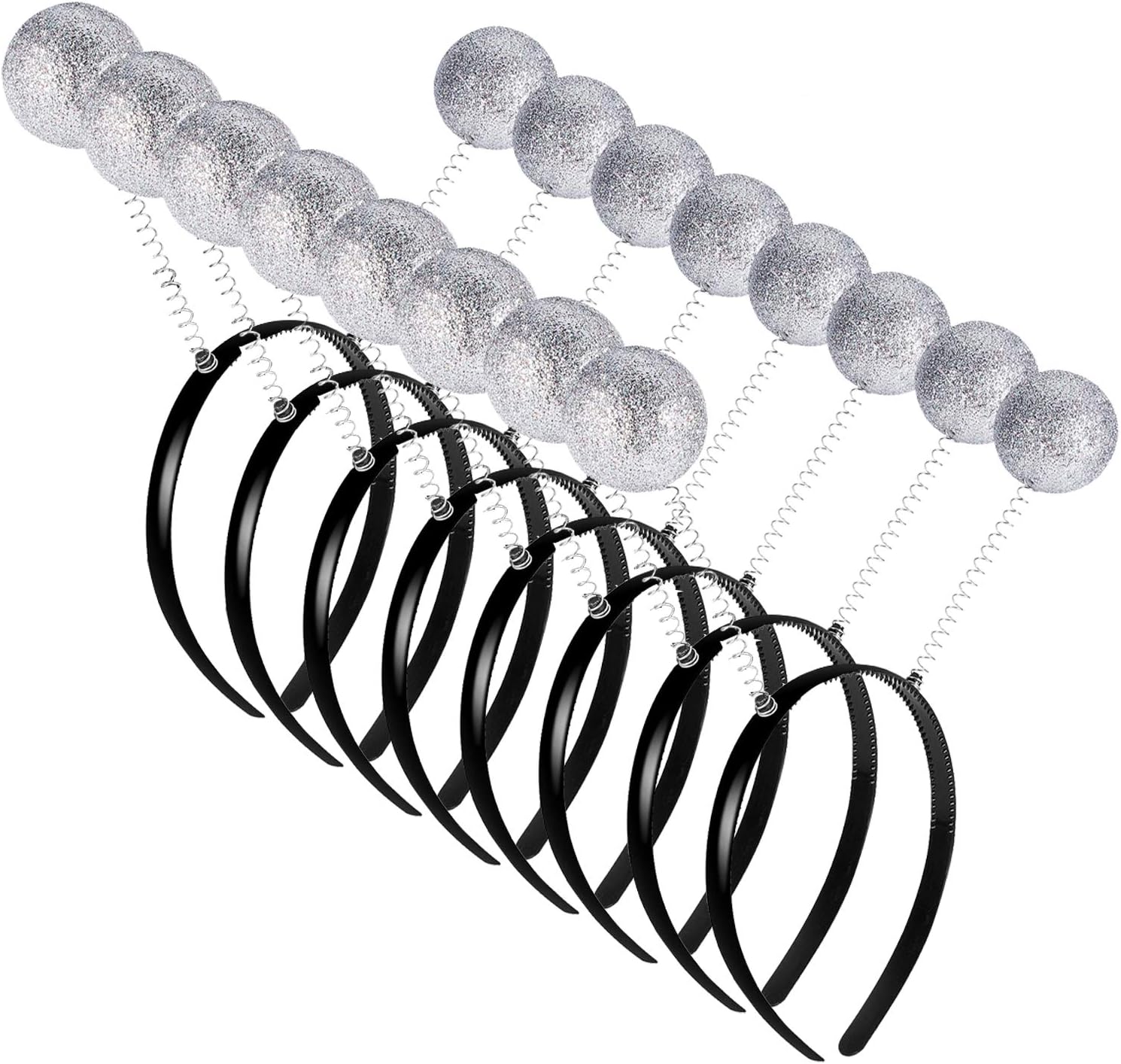 10 Pack Alien Headband for Party Supplies and Costume Accessory (Color Set 1, ZRWW069)