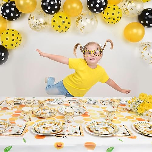 Miniatura 4 de WERNNSAI Platos de papel para fiesta de videojuegos, color azul, 64 piezas, decoración de fiesta de cumpleaños para niños, juego de vajilla