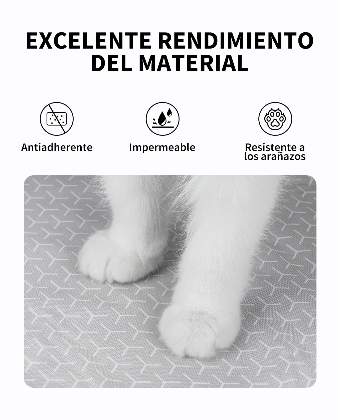 PETKIT Forro para Arenero Gatos Autolimpiable Pura MAX 2, Alfombrilla de Alto Rendimiento Mejorada, a Prueba de Fugas, Impermeable, Resistente a Los Arañazos, No Compatible con PURA MAX