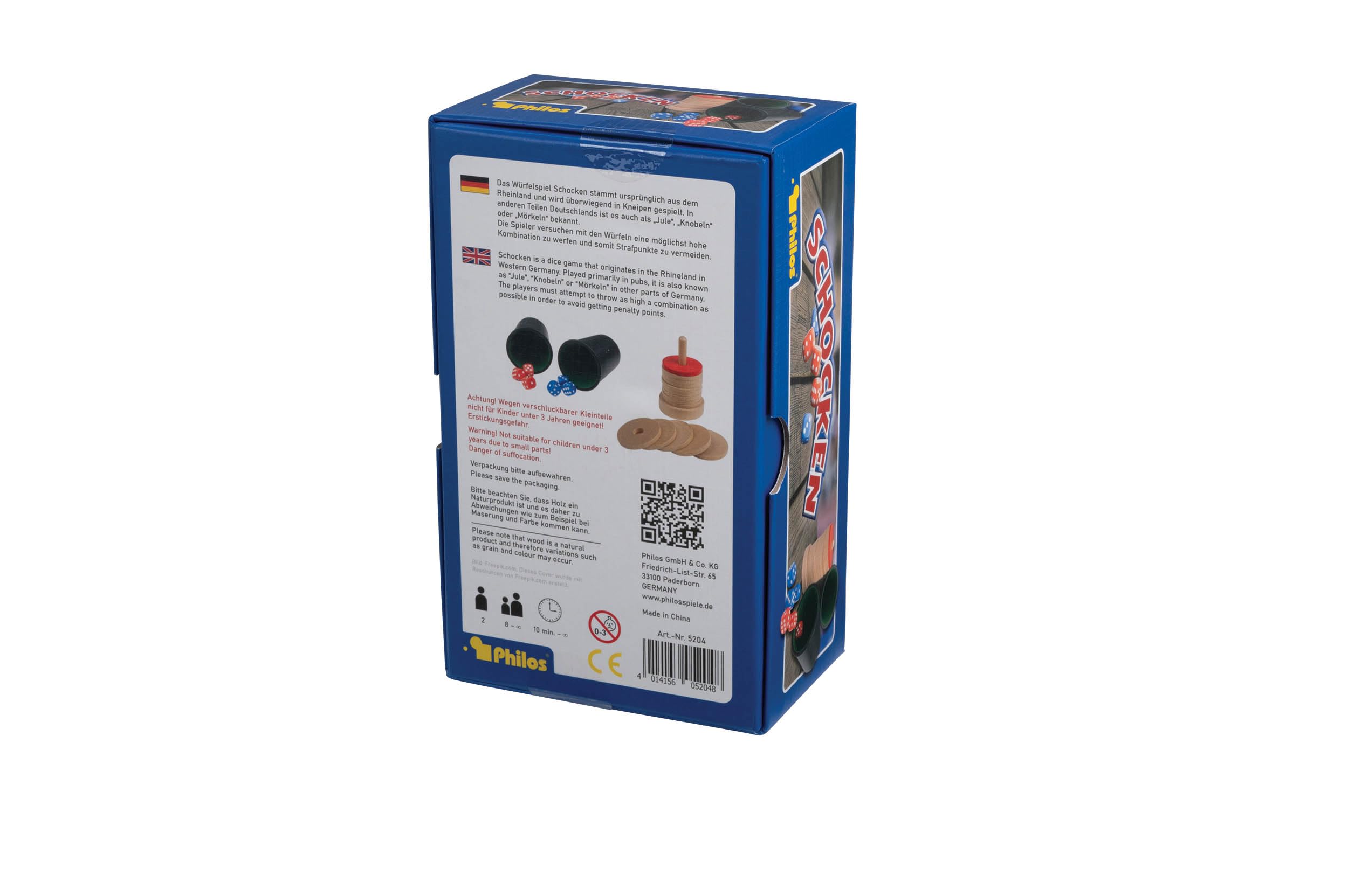 Philos Schocken, Partyspel
