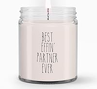 Vista 41 de Navidad, regalo de cumpleaños para terapeuta ocupacional Best Effin' terapeuta ocupacional nunca vela, velas de soja natural 9Oz Ak4237