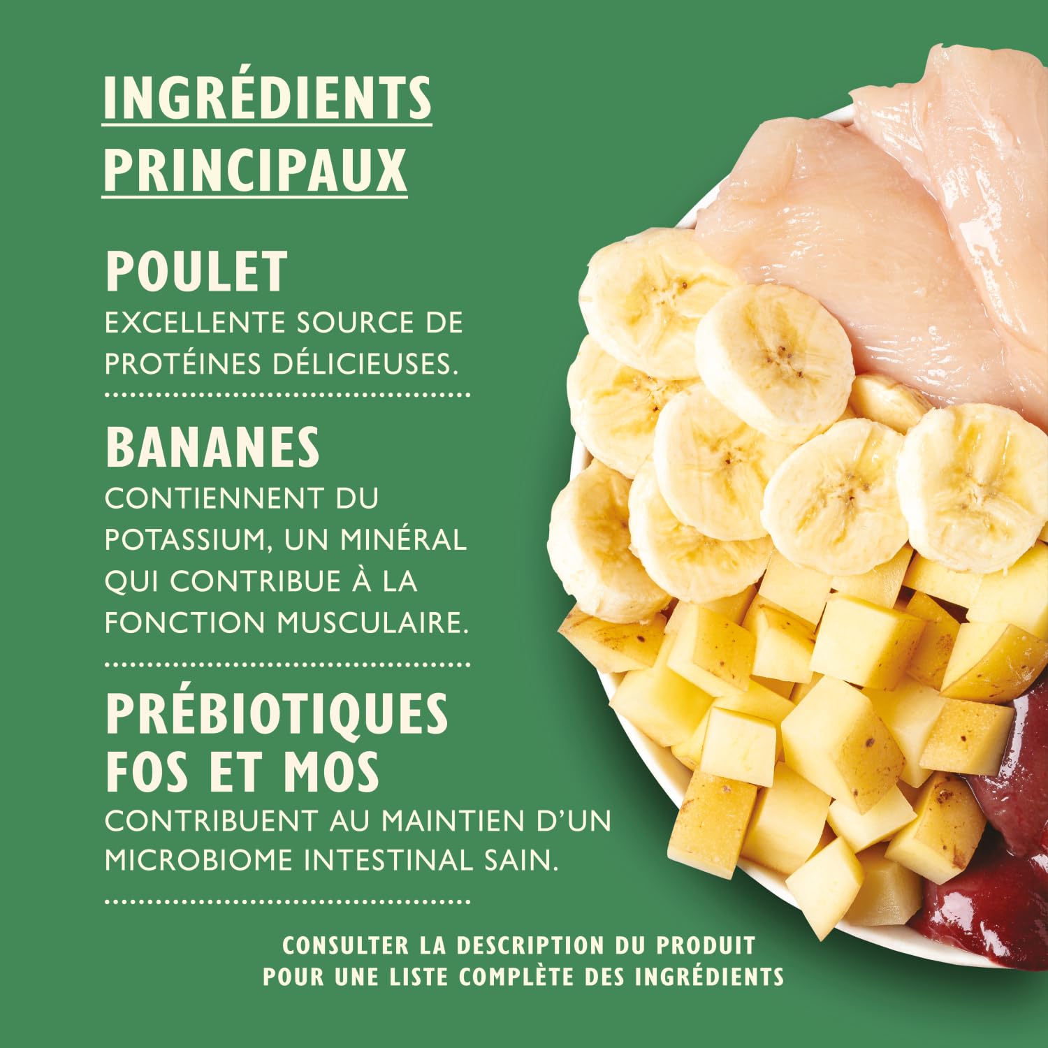 Lily’s Kitchen Fabriqué à partir d’ingrédients naturels Boîte d’Aliments humides pour Chiens Adultes au Poulet, avec des Pommes de Terre et de la Banane 6 x 400g