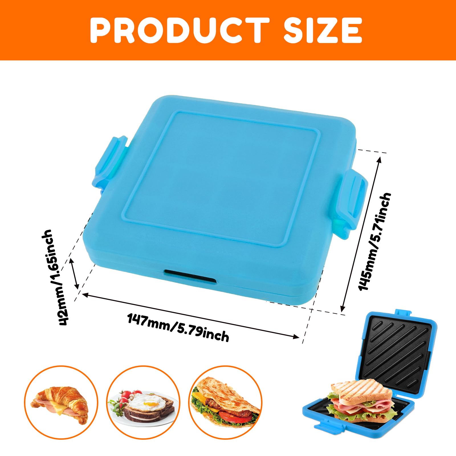 Microwavable Toastie Maker - Image 2