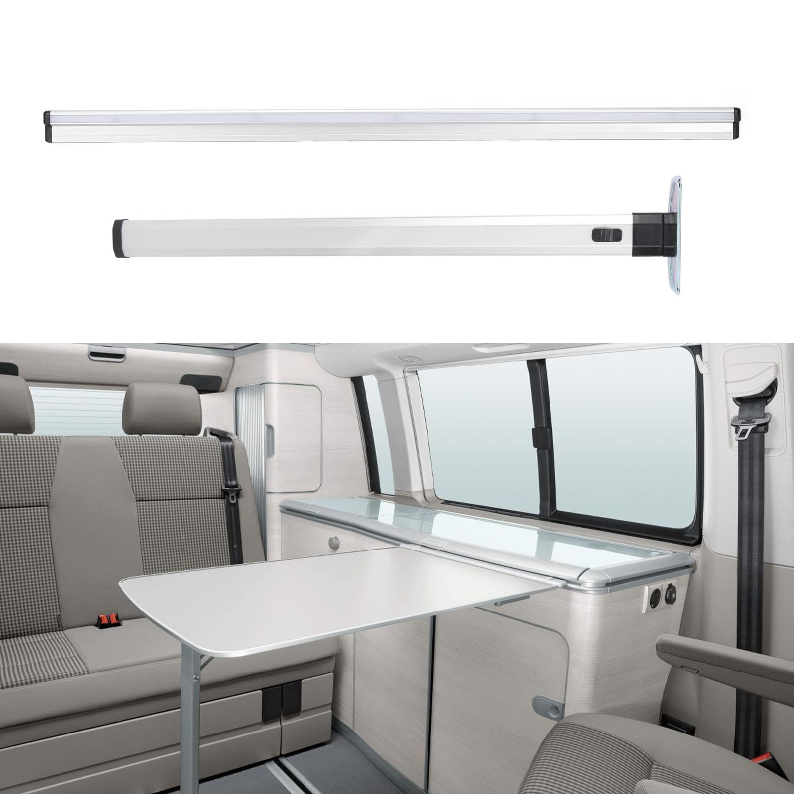 Gamba Tavolo Pieghevole per Supporto per Gamba Tavolo per Montaggio a Parete in Lega di Alluminio per Tavolo Pranzo Laptop Veicolo Yacht Caravan Viaggio