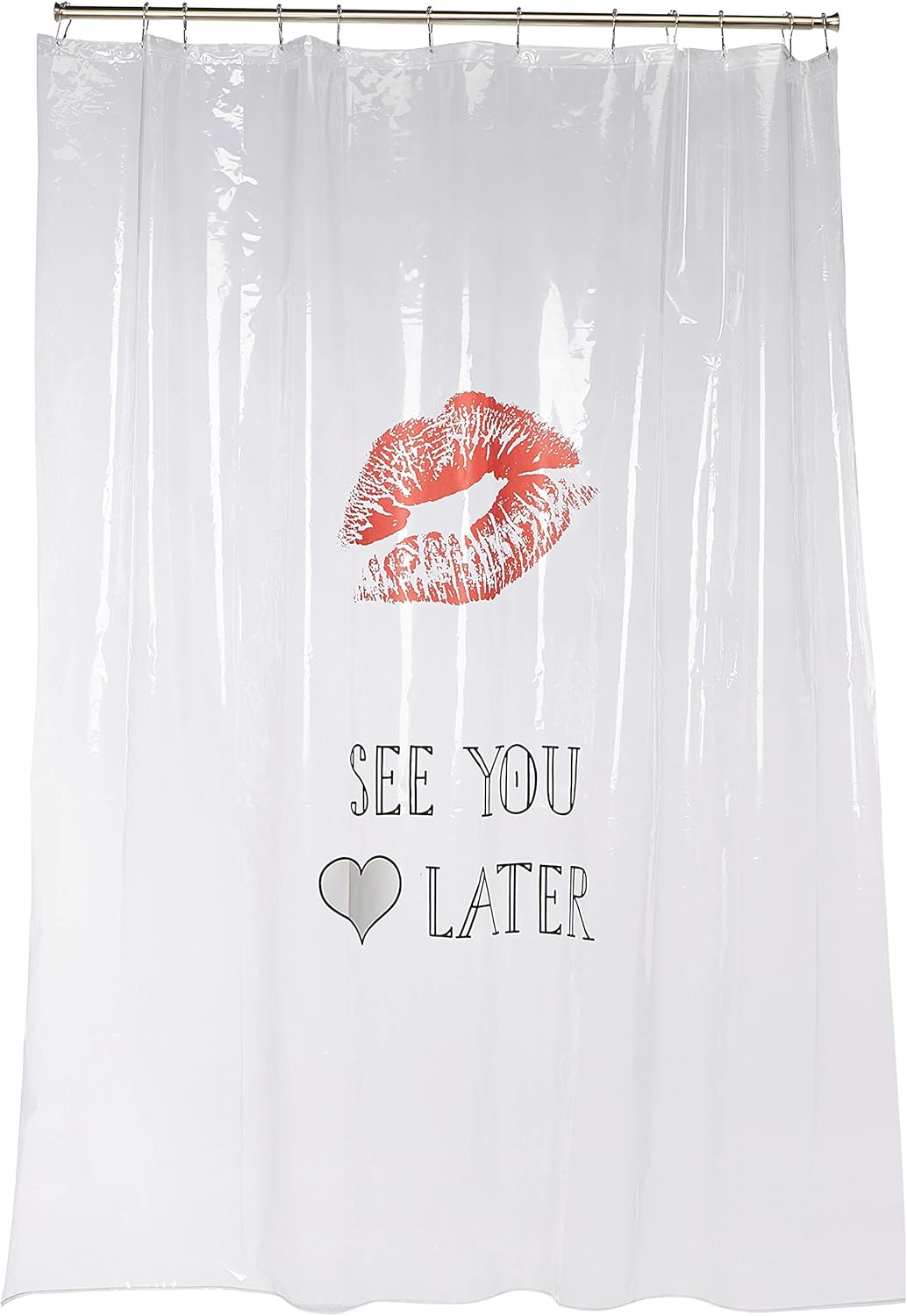 Kleine Wolke See You PVC Free 100% Peva Shower Curtain 70.9x78.7in [180x200cm]