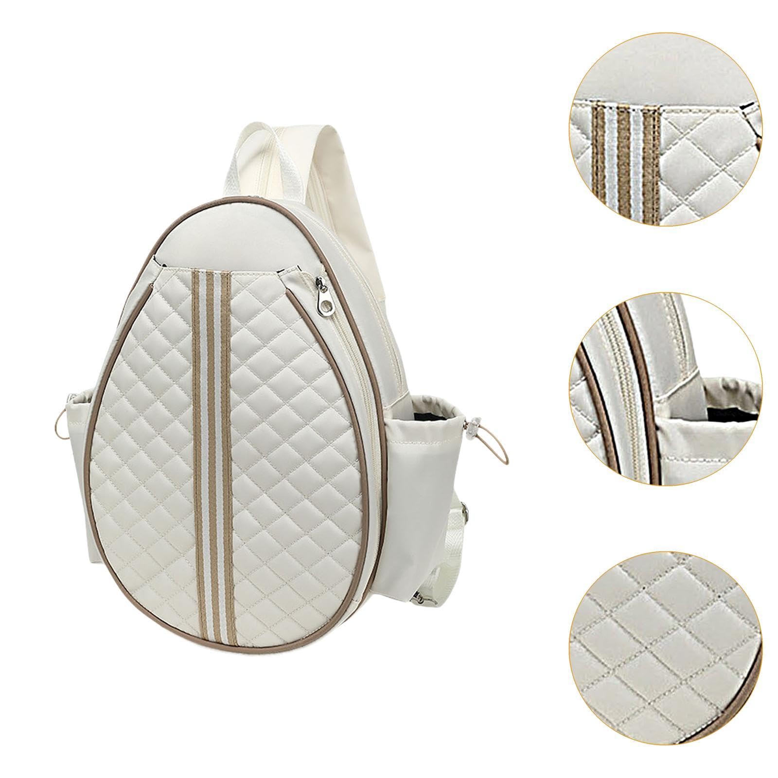 Mochila para Raquetas de Tenis con Correa Ajustable, Bolsa para Raquetas, Bolso de Mano para Tenis, Funda Impermeable para Raquetas, Bolsa