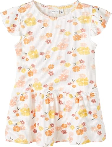 NAME IT Mädchen Kleid - Schickes Kinderkleid Von Der Dänischen Marke