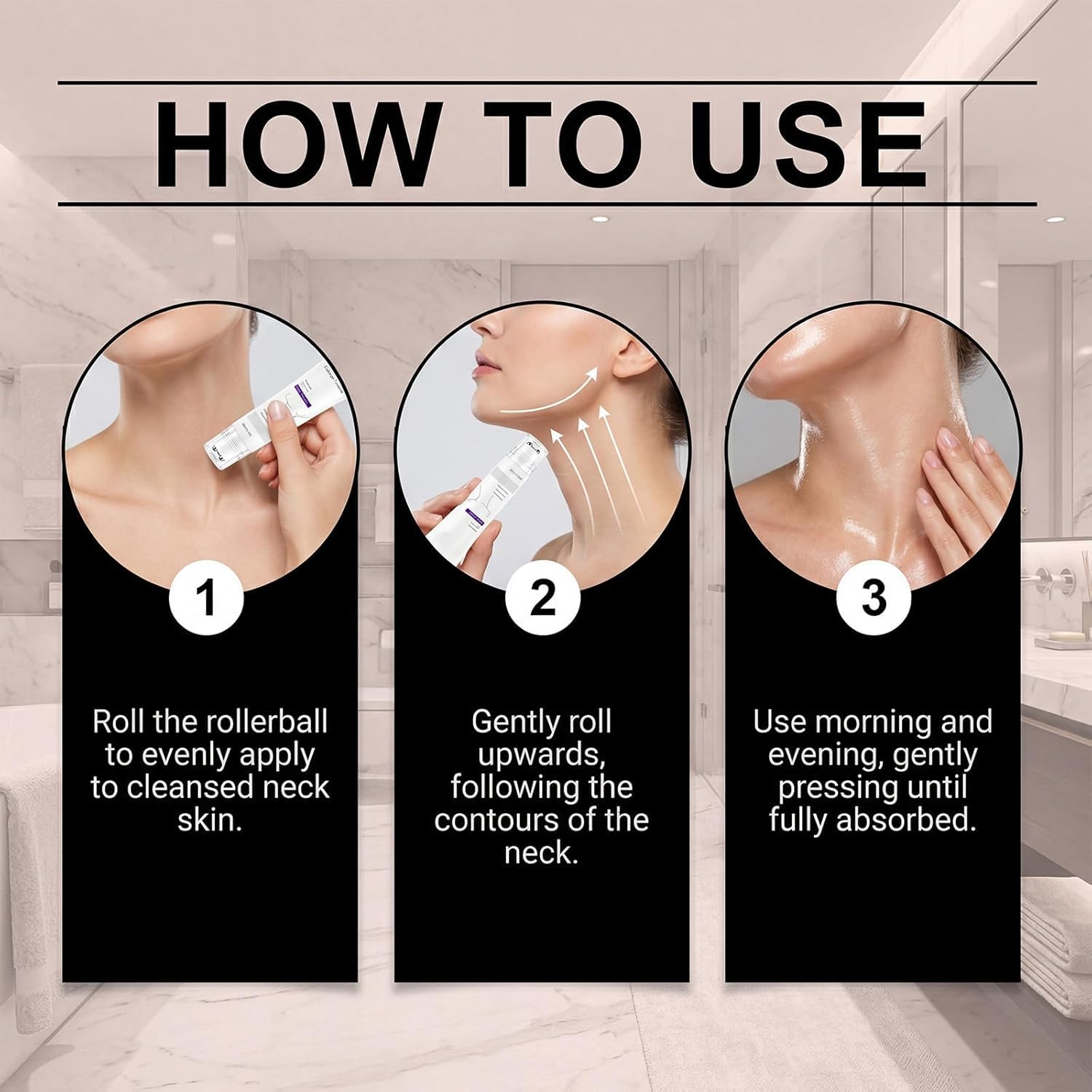 Crema de colágeno para el cuello, crema reafirmante con efecto tensor y lifting para piel flácida, para todo el contorno, suavizante, hidratante y humectante,1pc