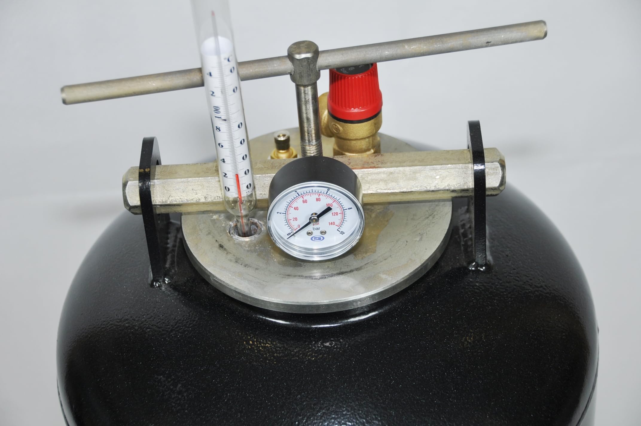 AUTOKLAV STERILISATOR Gas 36L Schraube AUTOCLAVE 36L STERILIZER FOR CANNING