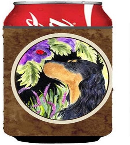 Caroline's Treasures SS8250CC Gordon Setter - Enfriador para latas o botellas, funda lavable para bebidas, soporte aislado plegable, multicolor Caroline's Treasures SS8250CC Gordon Setter - Enfriador para latas o botellas, funda lavable para bebidas, soporte aislado plegable, multicolor