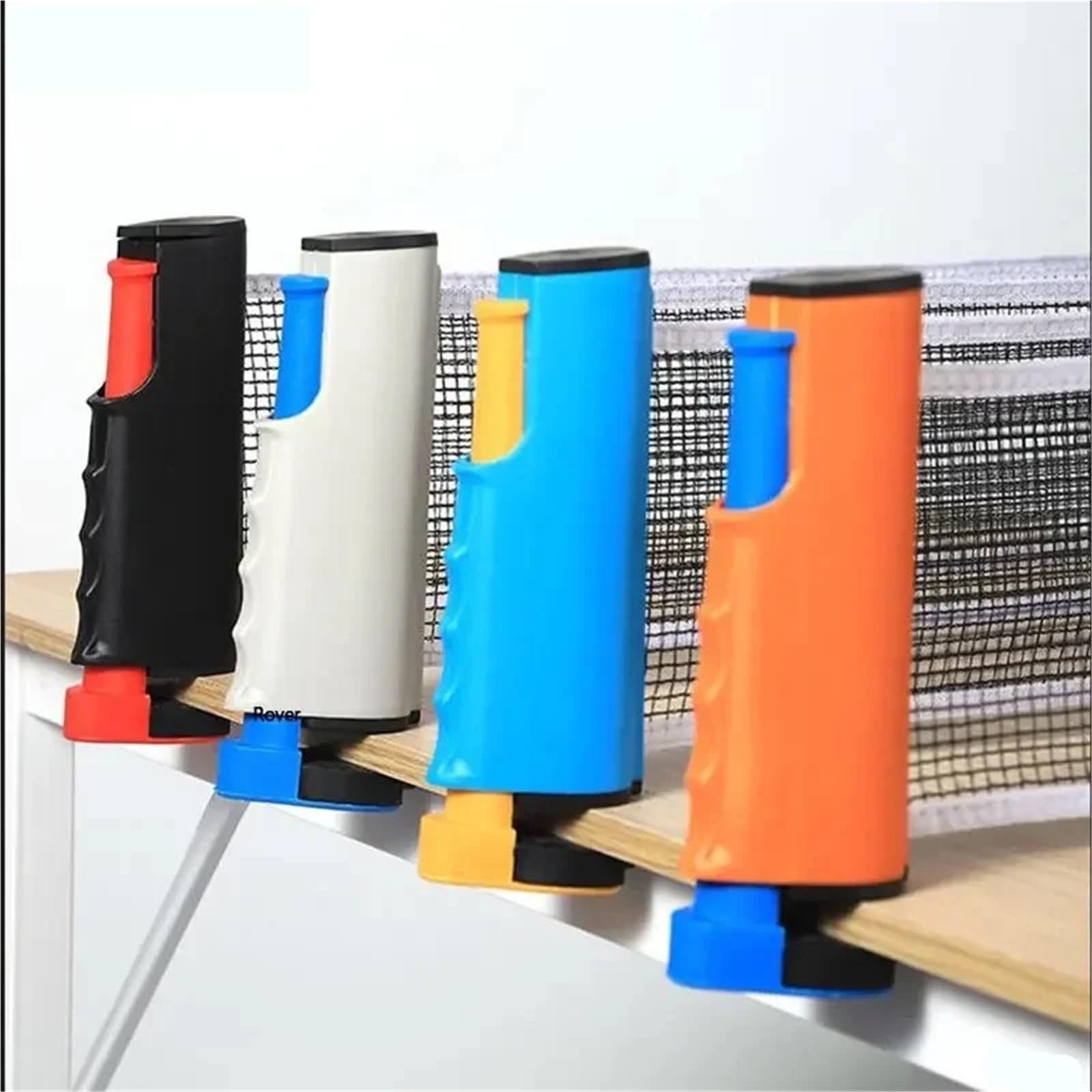 Portable Table Tennis Net Cover Gauge Retractable Table Tennis Set Catcher Racks Adjustable Tools Outdoor Home Sports Clip für Tischtennis