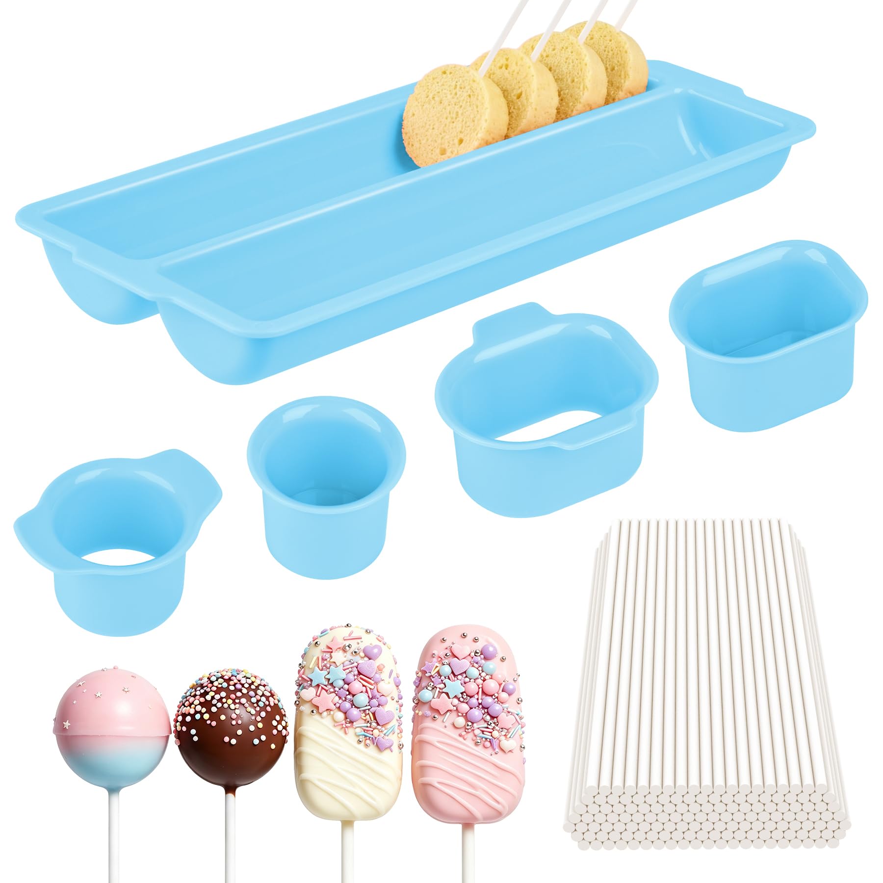 Cake Pop Mold Set - Make 100 Treats! -10 Cake Pop Mold Set - Make 100 Treats! -10