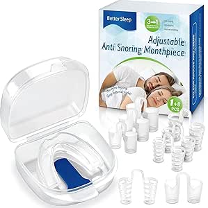 Schnarchstopper,Einstellbar Anti Snoring Schnarchschiene mit 2 Stile 8 Größen Nasenspreizer gegen Schnarchen,Wiederverwendbares Anti Schnarch Schiene für Herren und Damen