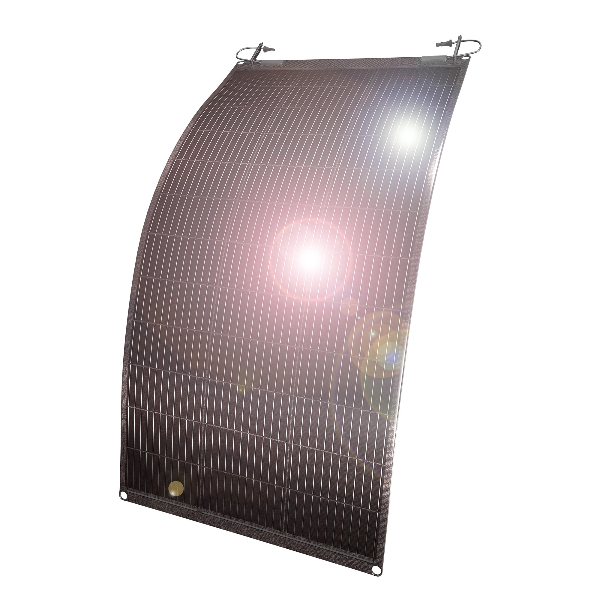 W Onder Full Energy - Pannello solare flessibile 100W - Monocristallino, ad alta efficienza, IP67 - per Balcone, Campeggio Car, Barche, ecc..