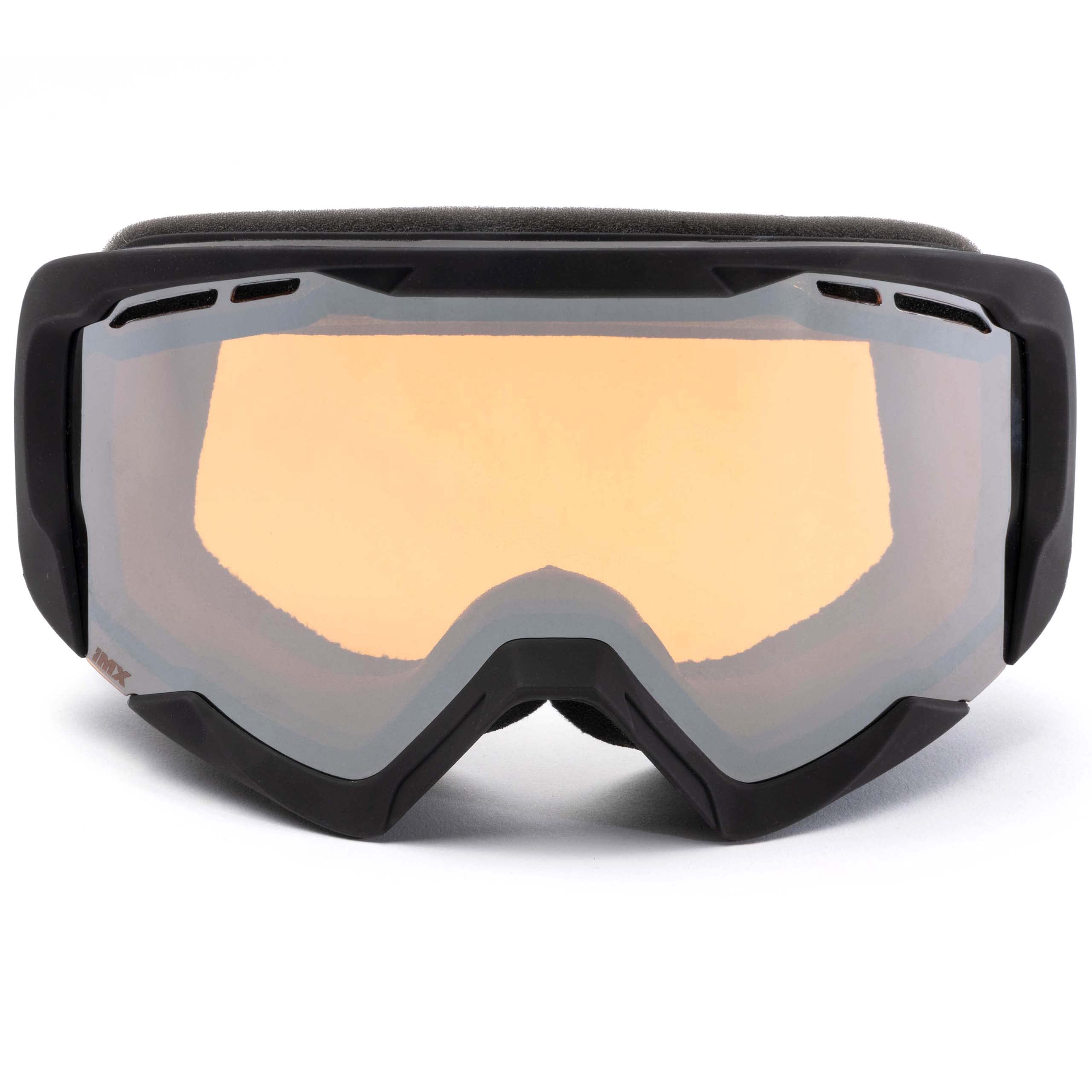 Endurance Fahrradbrille Motorradbrille | Dreilagiger Schwamm | DualLens | Kratzfest Anti Fog und UV Beschichtung | Breiter Gürtel mit Silikondruck