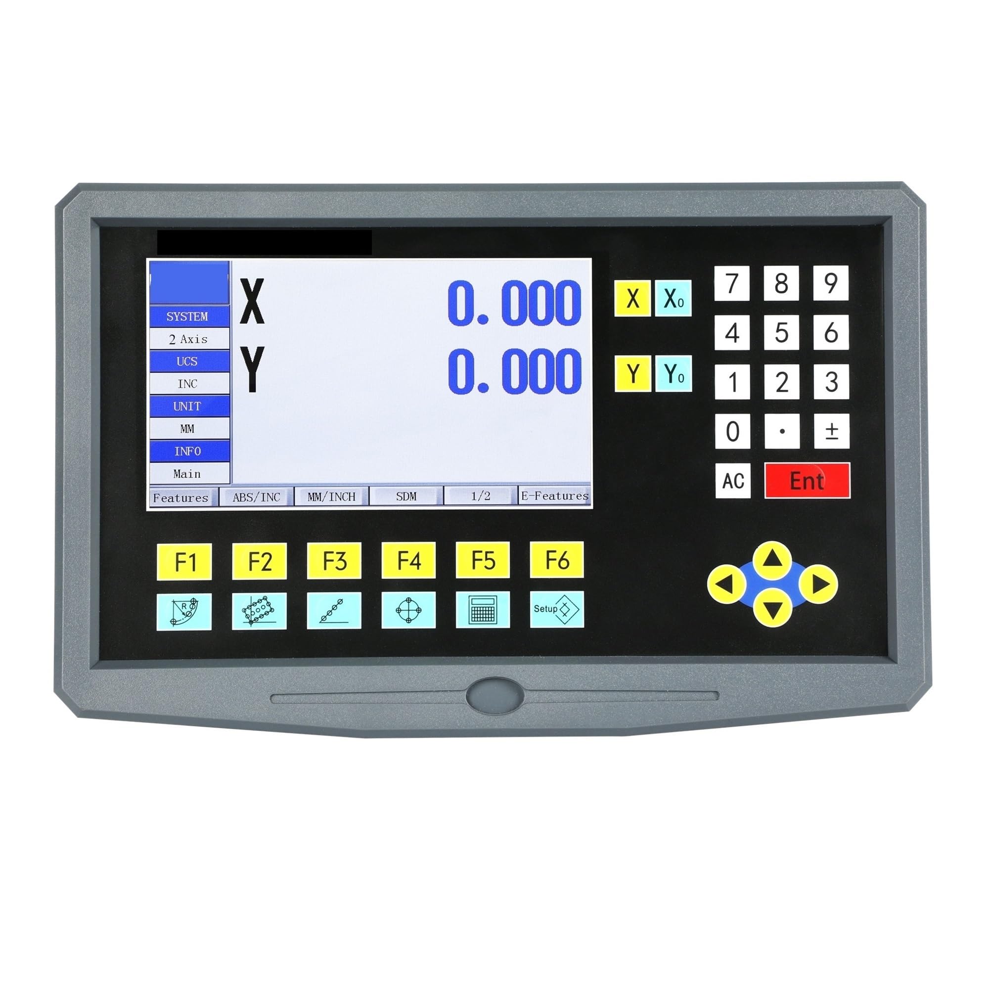 Pièces de tour de fraisage : règle linéaire 50-1000mm et écran LCD