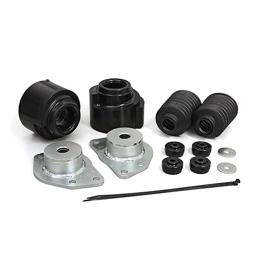 Daystar, Jeep KJ Liberty 2.5" Leveling Kit, fits 2003 to 2007 2/4WD, NON Diesel, all transmissions, KJ09117BK, Made in America, Black