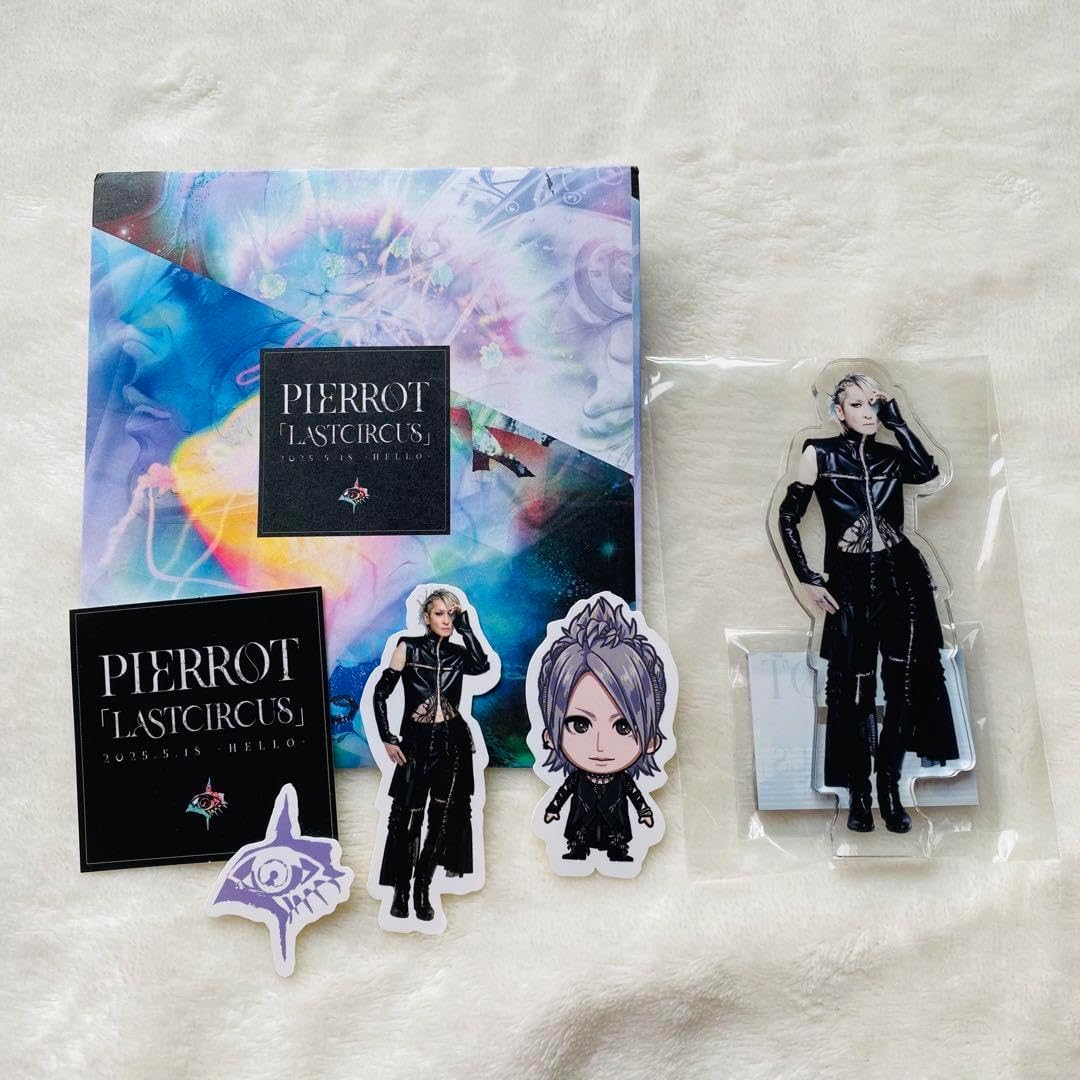 5/18 PIERROT Kアリ ロト TAKEO サイン入りステッカーアクスタ 5/18