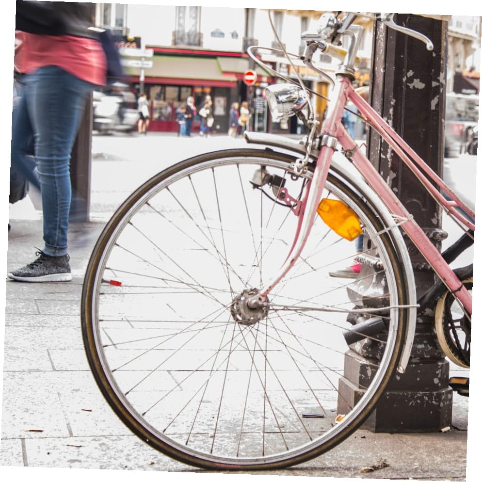 BESPORTBLE Tapas de Válvula Presta para Bicicleta Roja de Aleación de Aluminio Diseño Francés Paquete de 5 Capacidades Antifugas miniatura 5