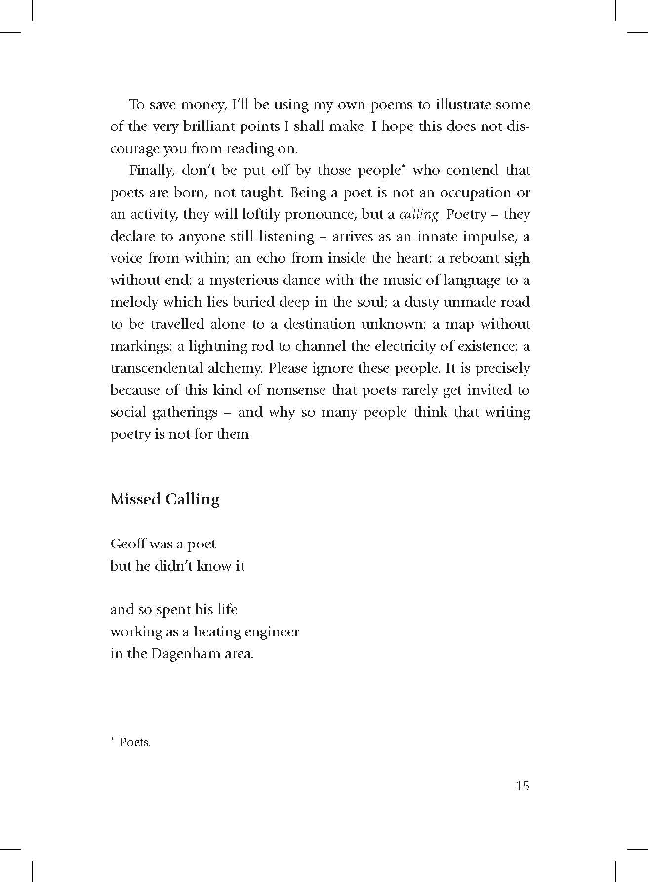 How to Lay an Egg with a Horse Inside: An Alternative Guide to Writing and Enjoying Poetry