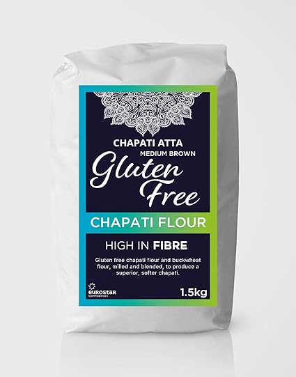 Eurostar Chapati Atta Glutenvrij Meel Medium Brown 1 5kg Amazon Nl