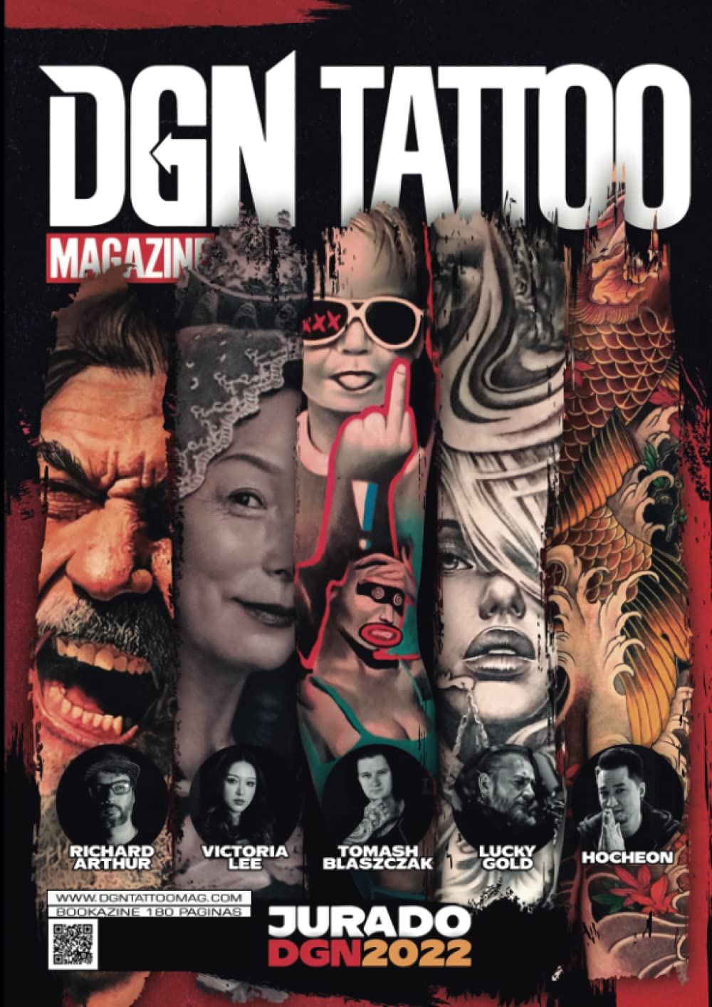 DGN TATTOO MAGAZINE BOOKAZINE pour trouver l'inspiration sans panne d'idées
