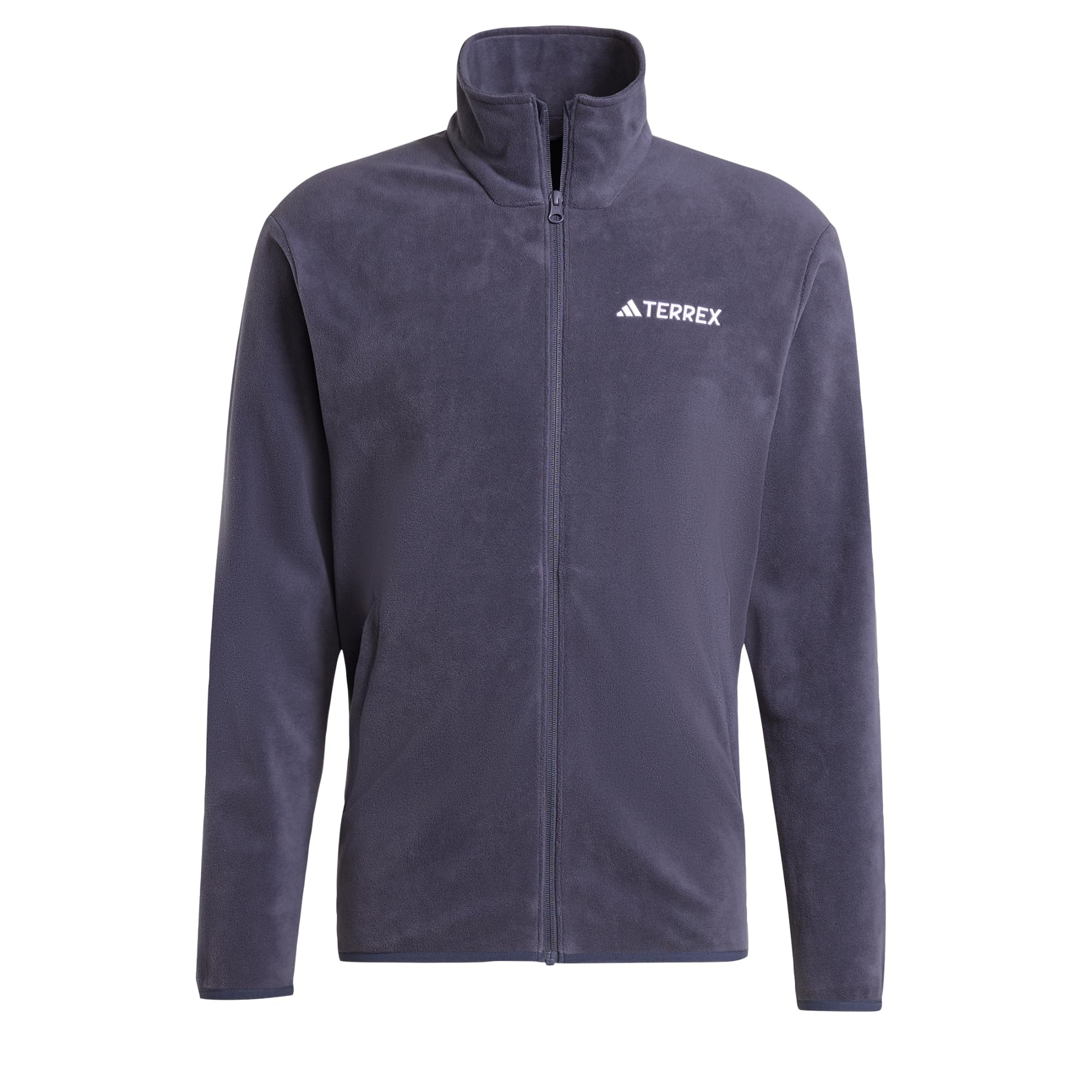 adidas Men's Terrex Multi Essentials Full Zip Fleece Jacket, Shadow Navy, XS