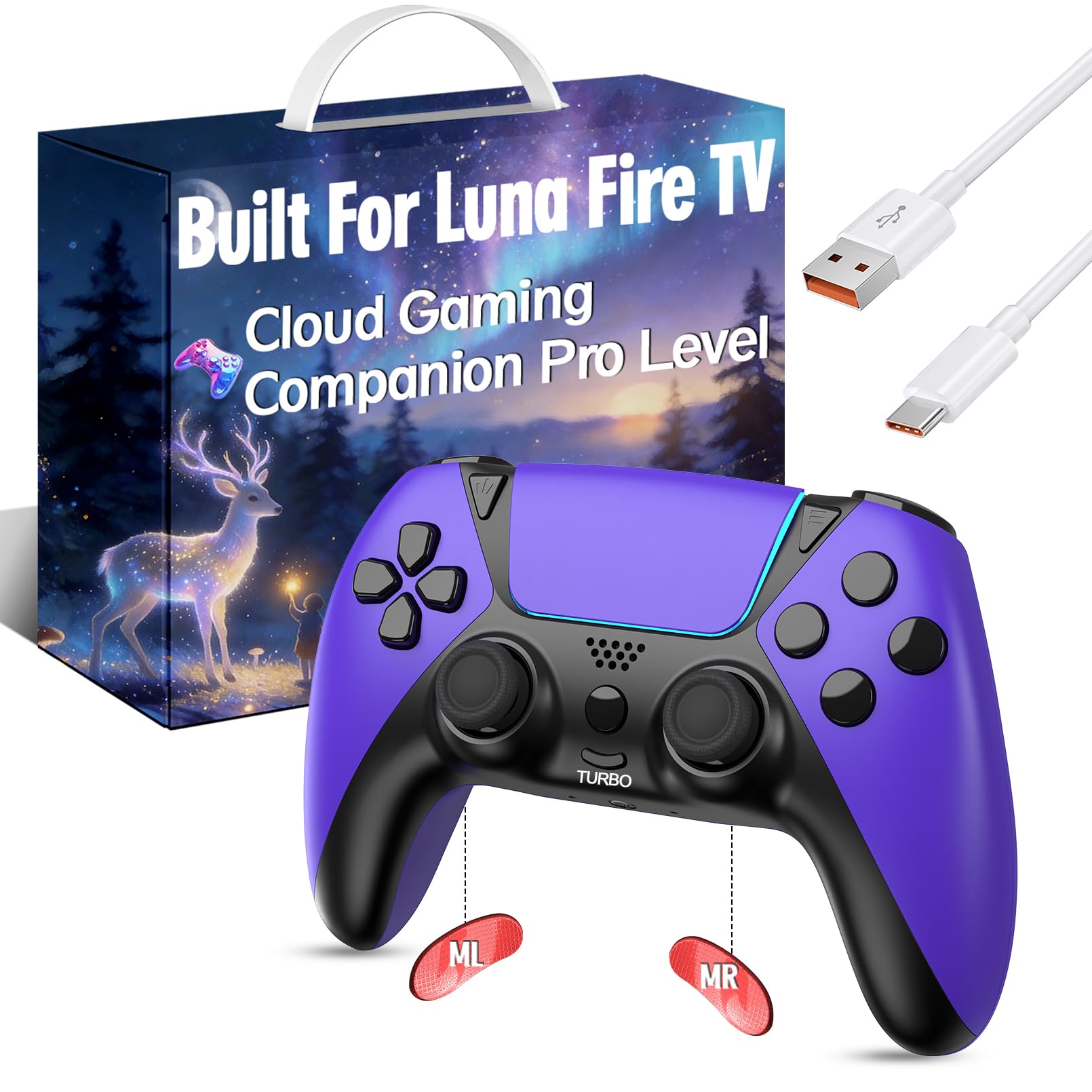 UGAME For Luna Controller, Game Control for PC