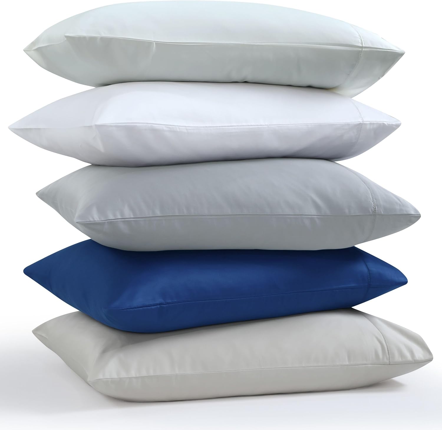 Tribeca Living 1000 Thread Count Egyptian Cotton Sheets King Size - Silky Smooth Sateen Weave for Luxurious Sleep - 22 Inch Deep Pocket 4-Piece Set in Sand - Image 4