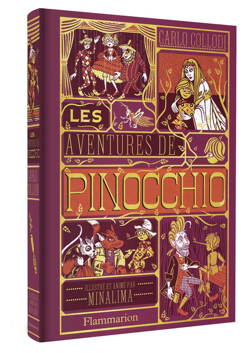 Les aventures de Pinocchio: Illustré et animé par Minalima