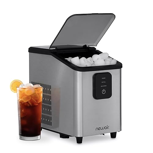 Newair Mini Bullet Ice Maker Countertop | 26 lbs/Day Portable