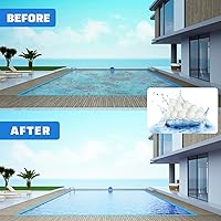 Vista 7 de Bolas de filtro de piscina de 3.5 libras para filtro de arena, filtro de fibra reutilizable para piscinas, tanques de peces, alternativa a