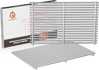QuliMetal 9MM Thick 19.5" Grill Grates for Weber Genesis 300 Series Grills