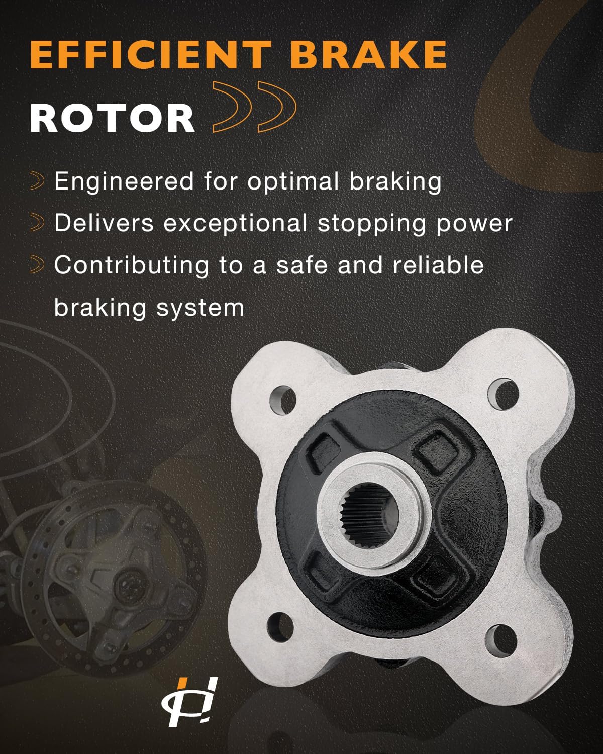 Rear Wheel Hub Bearing Kit, Compatible with 2013-2021 Polaris Ranger 570/900/1000/Diesel, Brutus, GEM eM1400, M1400, Pro XD & More, Replace# 5137431-067, 3514635, 7519753