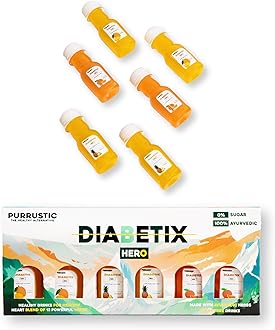 Sponsored Ad - Diabetix Ayurvedic Juice for Diabetic Care, 13 Herbal Blend for Natural Wellness, 3 in-1 Best Diabetes Care Formula, Control Blood Sugar, Enhance Energy & Digestion (6 Bottle, 6 Days)