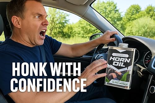 Miniatura 4 de Regalo de broma de aceite de cuerno – Lata de acero vacía de 32 onzas – Divertida broma de coche – Bromas y bromas para adultos – Haz que tus amigos