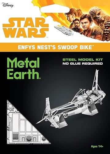 Miniatura 2 de Metal Earth Star Wars Solo Enfys Nest Swoop Bike 3D Metal Model Kit Fascinaciones