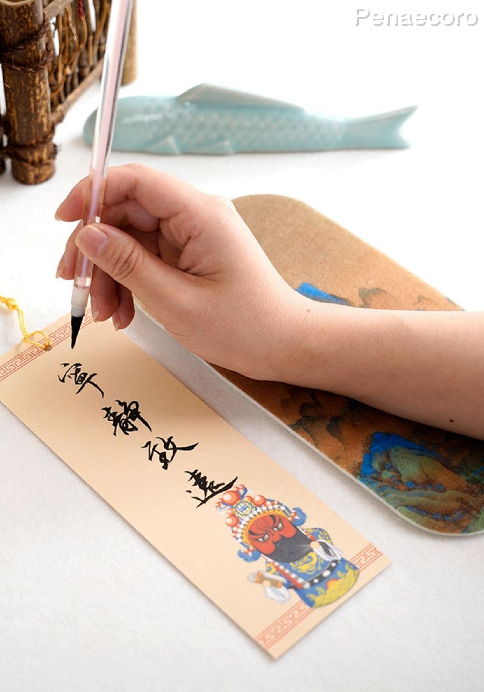 腕枕　腕枕　手置き板　木彫り　中国　書道 楽天市場】銅腕枕/椀枕(わんちん）【中国工芸品】手置き板 写経