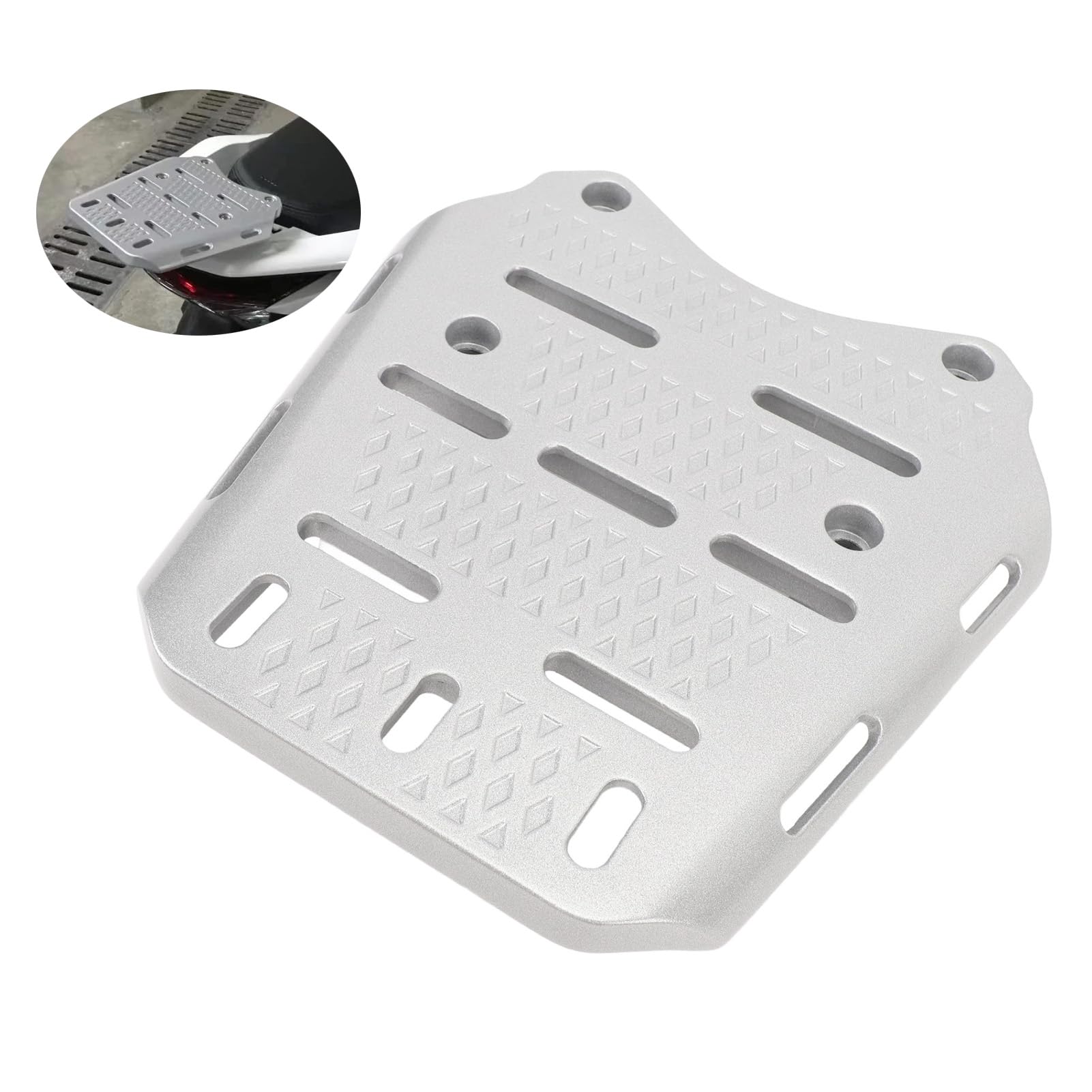 Aramox Tylny Bagażnik ze Stopu Aluminium, Bagażnik Cargo do 125 150 160