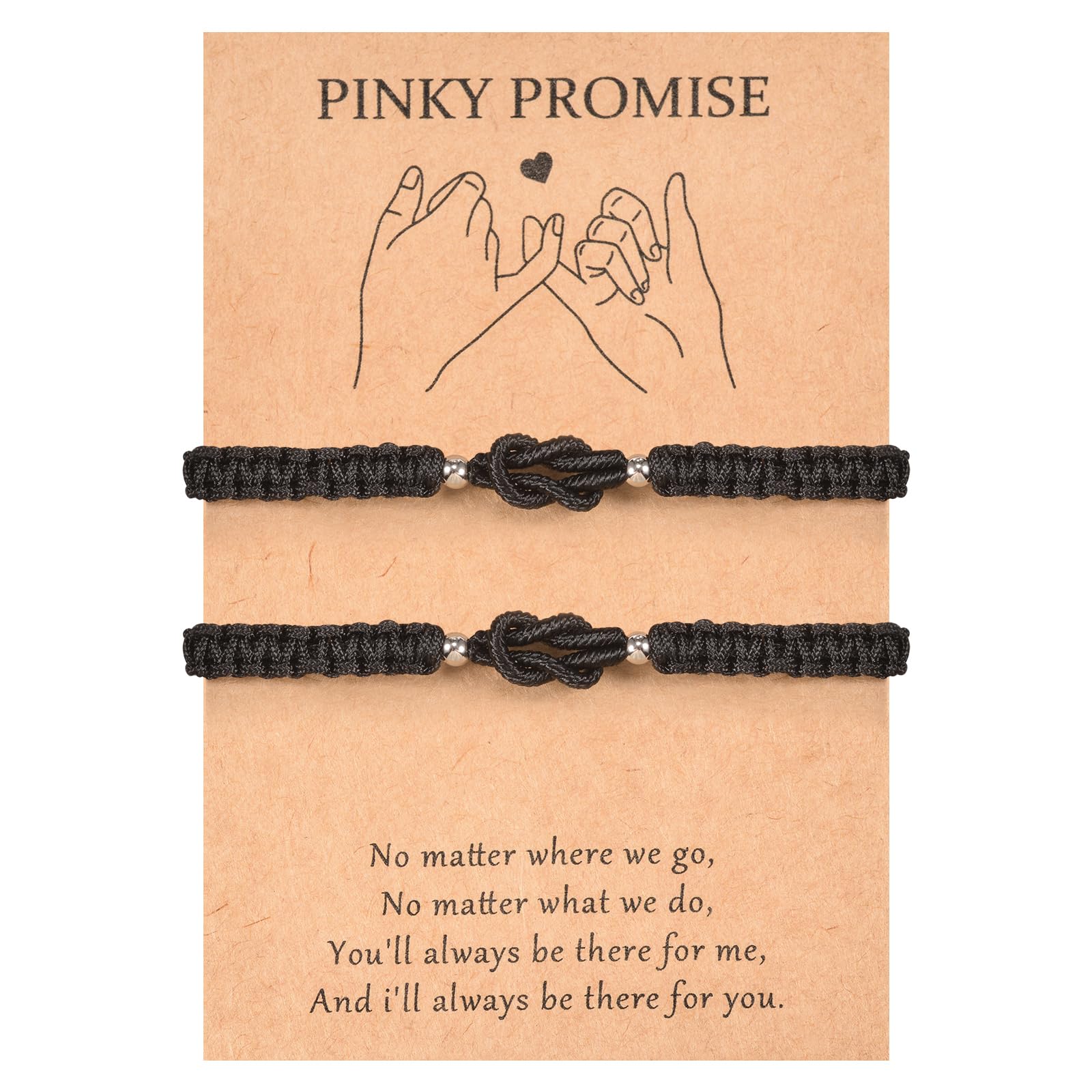 MANVEN Pulseras Para Parejas Regalos Kabbalah Amuleto de Hilo del Destino San Valentín Regalos Aniversario Navidad Cumpleaños Pulsera Protección Suerte Para Novio Novia Mujer Hombre